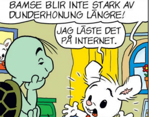 Utan källkritik blir bamse inte stark längre.